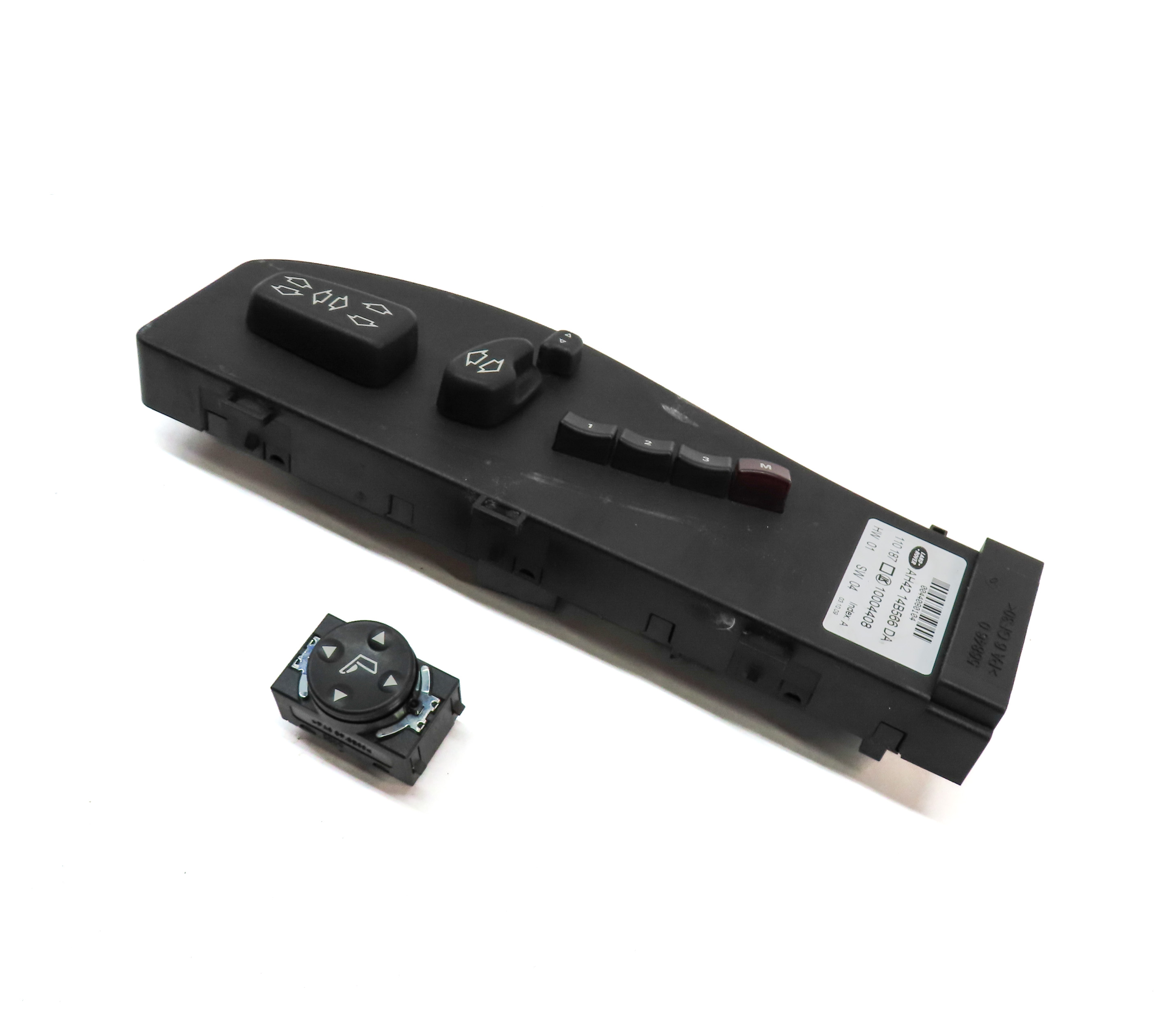 2010 RANGE ROVER (L322) FRONT LEFT DRIVER SEAT MEMORY ADJUST & LUMBAR SWITCH — exact item pictured